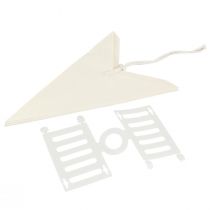 Product White paper star, 60cm, set of 2, Christmas decoration, light-up star