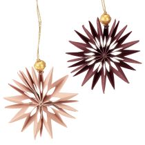 Product Decorative paper stars for hanging, perfect for festive decorations