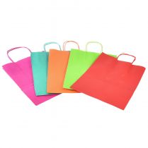 Product Paper carrying bag gift bag 23x12x30cm colored 30 pcs