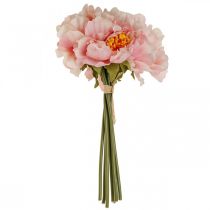 Product Paeonia Peony Artificial Flower Peonie Pink Ø6cm 28cm 7 pcs