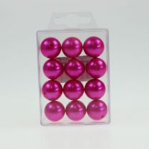 Product Decorative Beads Ø2cm Pink 12 pcs
