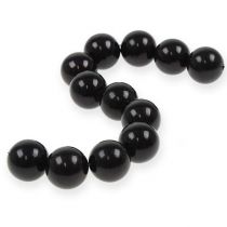 Product Deco beads Ø2cm black 12p