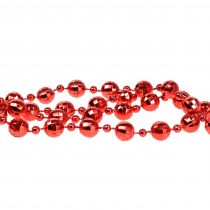 Product Bead garland Christmas tree decorations red 7m