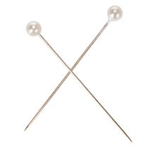 Product White pearl-headed pins, Ø4mm, 40mm