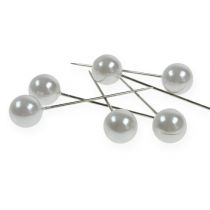 Product Beading pins white Ø20mm 90mm