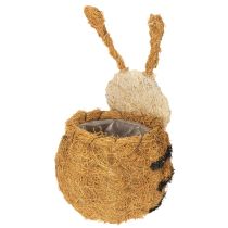 Product Bee-shaped planter as a decorative plant basket for playful interior design, spring and summer, 24cm, 2 pieces
