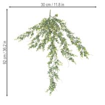Product Artificial eucalyptus garland hanging plant for indoor and outdoor home decoration, 92cm