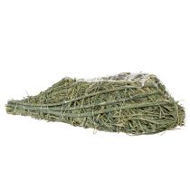 Product Plant heart made of natural material with foil insert, 22cm, 2 pieces