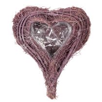 Product Plant heart with foil decoration for planting 24cm