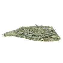 Product Heart-shaped bowl made of natural grass with planting foil, 38cm