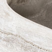 Product Decorative heart-shaped bowl, grey; small heart-shaped planter, 19cm