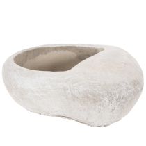 Product Heart-shaped planter, cast stone, decorative planter, 17cm