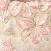 Product Plant head flower pot for hanging concrete look pink H13cm