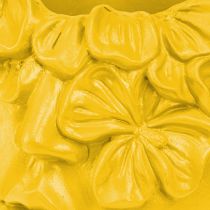 Product Plant head bust polyresin planter yellow 13.5×13×14cm