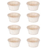 Product Wicker basket decoration for versatile interior design, 20cm, 8 pieces