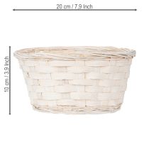 Product Wicker basket decoration for versatile interior design, 20cm, 8 pieces