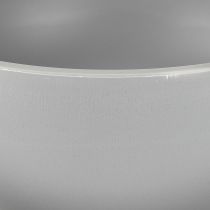 Product Plant pot plastic flower bowl grey Ø25cm H12cm