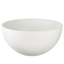 Product Plant pot plastic round bowl white Ø25cm H12cm