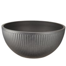 Product Plant pot bowl plastic anthracite Ø40cm H18.5cm
