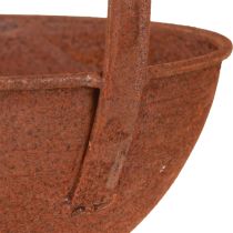 Product Plant Bowl Hanging Kitchen Decoration Trowel Rust Ø16.5cm 2pcs