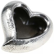 Plant bowl heart ceramic heart for planting 18cm