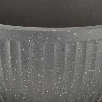 Product Plant bowl plastic anthracite Ø35cm H16.5cm