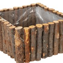 Product Plant bowl square natural birch branches 14.5/20cm set of 2
