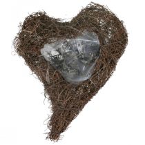 Product Plant bowl heart cemetery, vine heart for planting 21cm