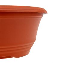 Product Plant bowl made of plastic Ø27cm terracotta, 1 piece