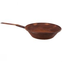 Product Plant bowl rust pan with handle planter metal Ø31cm
