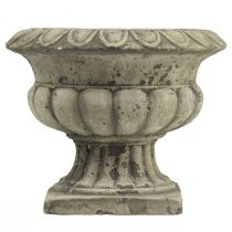 Product Plant bowl small plant pot trophy antique concrete Ø15cm H13cm
