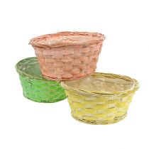 Planter bowl round Ø20cm assorted colors. 8pcs