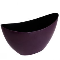 Product Plant boat decorative bowl purple 20×9cm H12cm