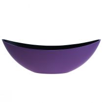 Product Plant boat decorative bowl purple 38.5cm×12.5cm×13cm