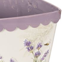 Product Flower pot wheelbarrow with stylish lavender look 46cm