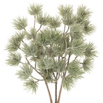 Product Artificial fir branch, large pine branch for winter decoration, 55cm, 3 pieces