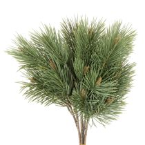 Product Artificial pine branch decorative bundle for arrangements 39cm 6pcs
