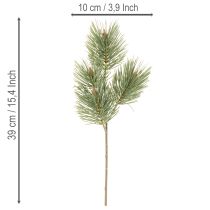 Product Artificial pine branch decorative bundle for arrangements 39cm 6pcs