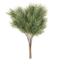 Product Artificial pine branch decorative bundle for arrangements 39cm 6pcs