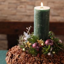 Product Artificial pine branch decorative bundle for arrangements 39cm 6pcs