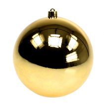 Product Plastic ball gold small Ø14cm 1 piece