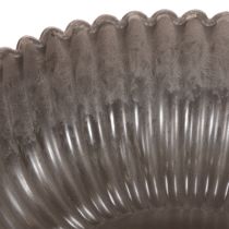 Product Round, grooved bowl, decorative container for floral arrangements, 20cm, 2 pieces