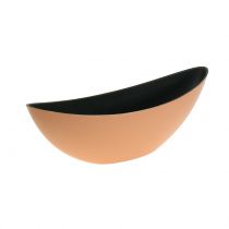 Decorative bowl, planter bowl apricot 34cm x 11cm H11cm