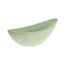 Decorative bowl, plant bowl, pastel green 34cm x 11cm H11cm