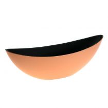 Decorative bowl, planter bowl, apricot 39cm x 12cm H13cm