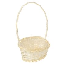 Product Gift basket 27cm x 18cm H43cm light