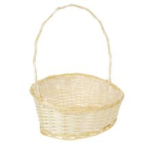 Product Gift basket, wicker basket, 44cm x 36cm