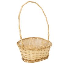 Product Gift basket approx. 30cm x 23cm, light-colored