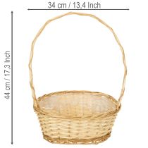 Product Gift basket approx. 30cm x 23cm, light-colored