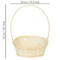 Product Gift basket approx. 38cm x 27cm, light-colored